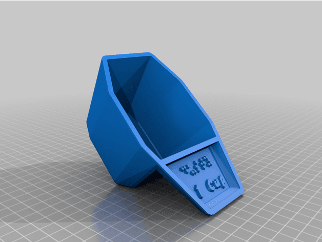 My Customized Measuring Cup/Scoop 3d model