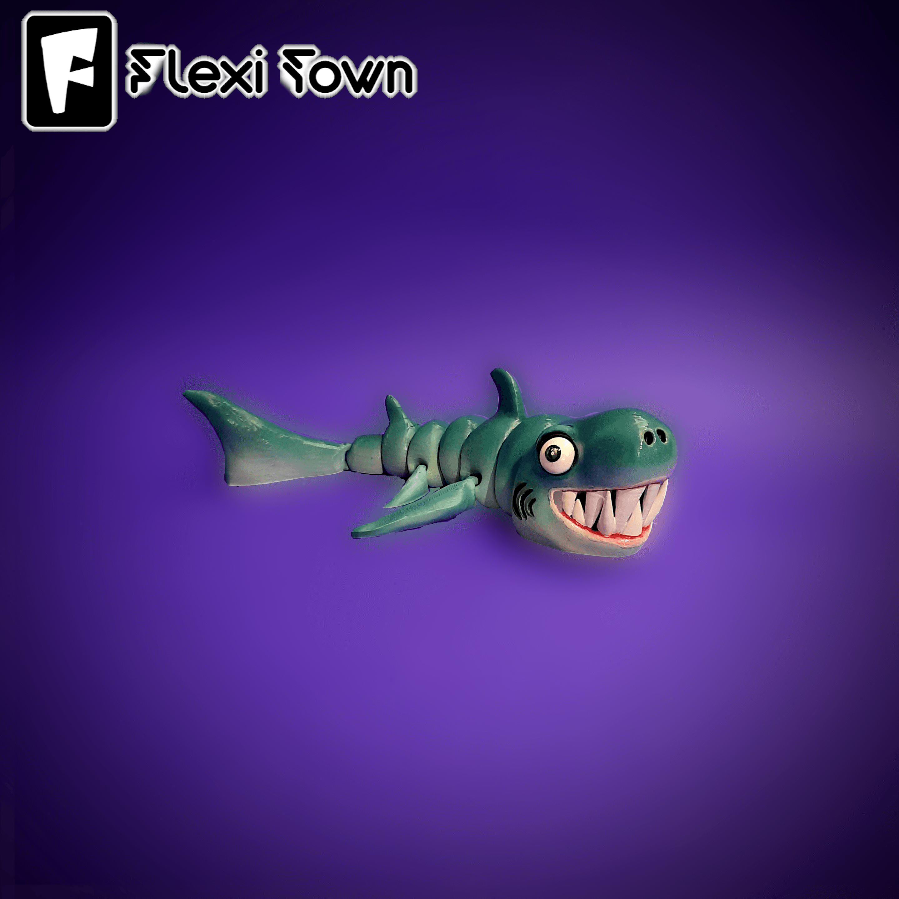 Flexi Print-in-Place Shark  3d model