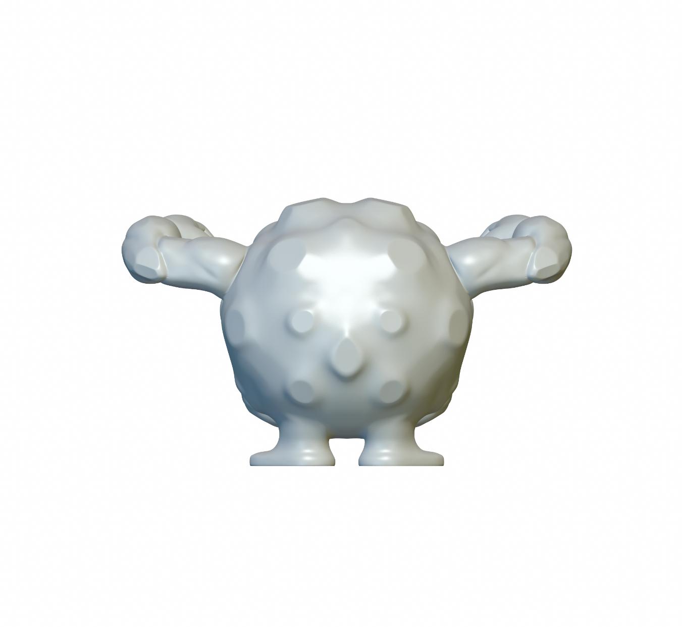 Pokemon Graveler #75 - Optimized for 3D Printing  3d model
