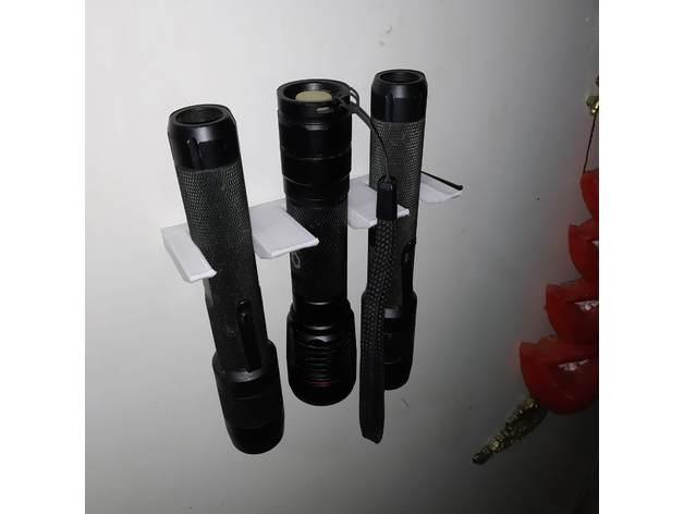 wall mount flashlight / Taschenlampe 3d model