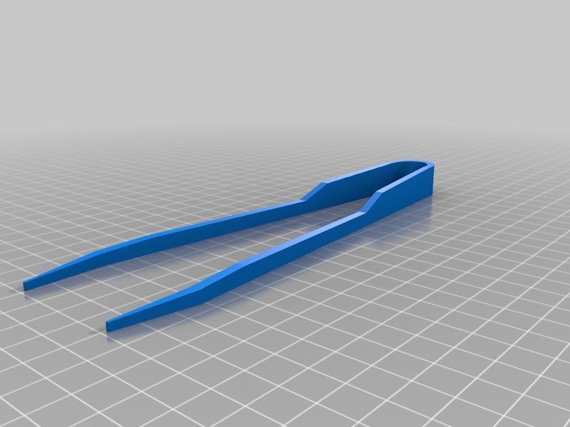 Longer tweezers 3d model