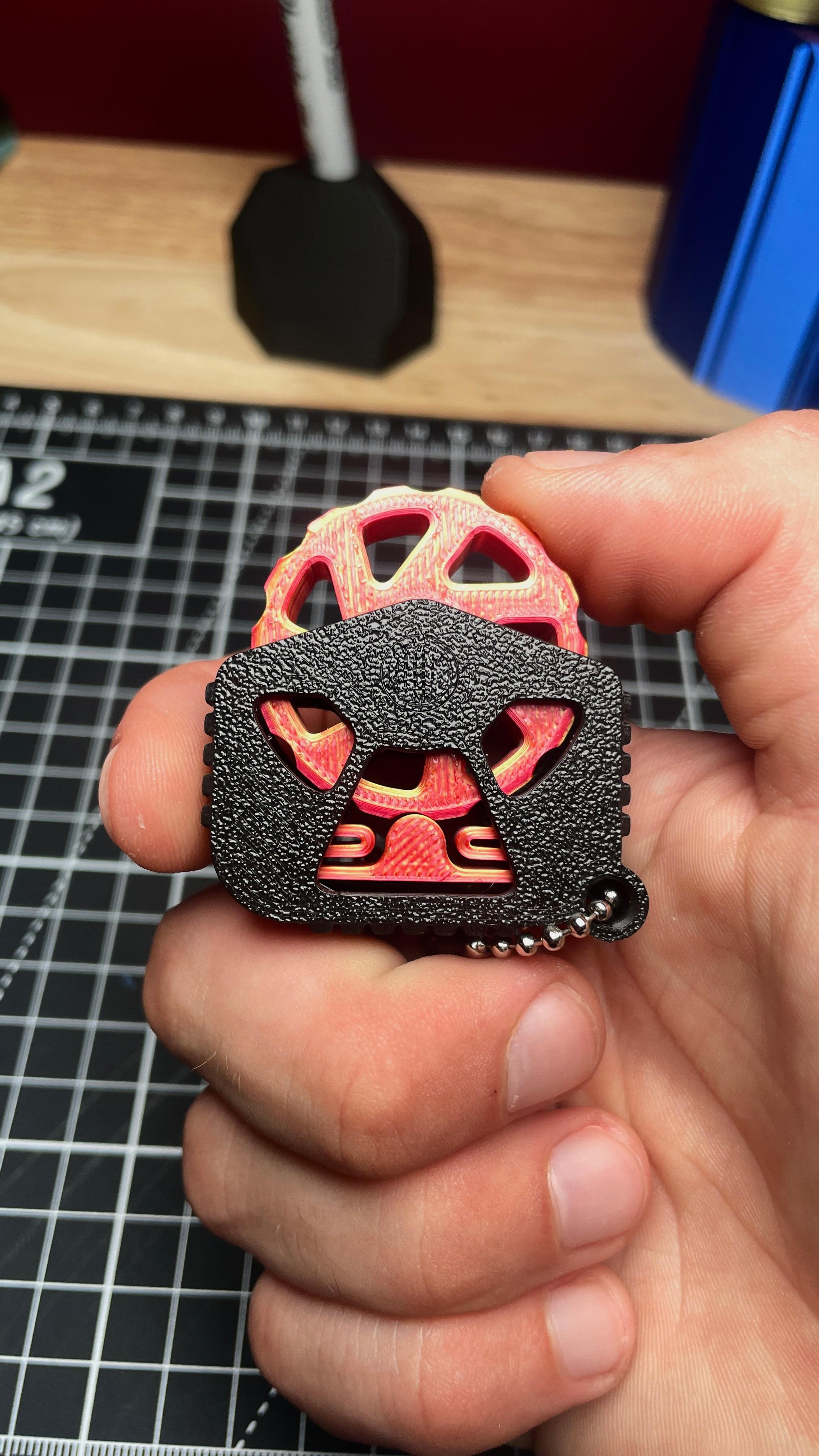 Tactile Fidget Gear V2 3d model