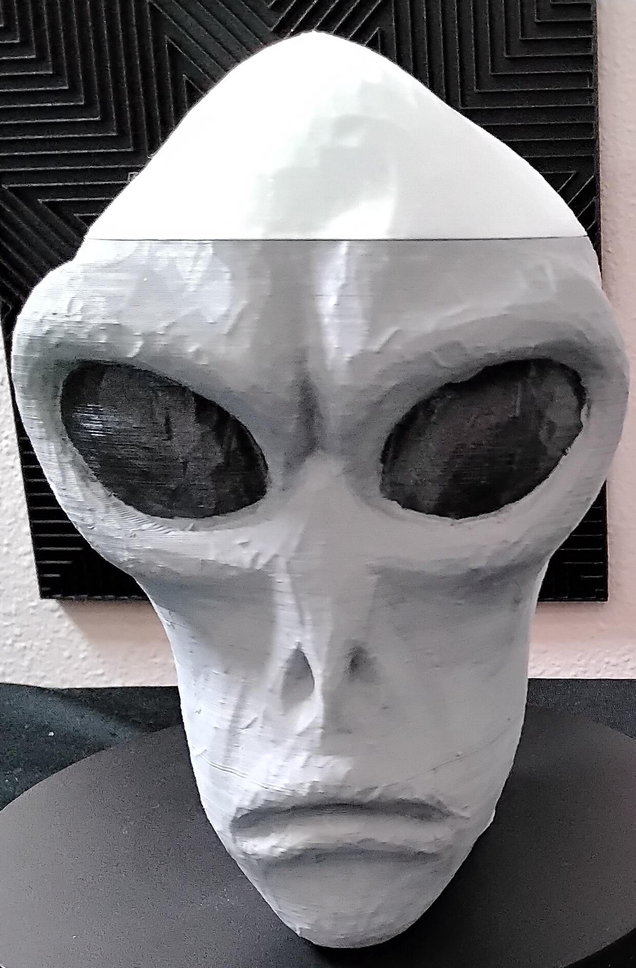 Alien head bowl 3d model