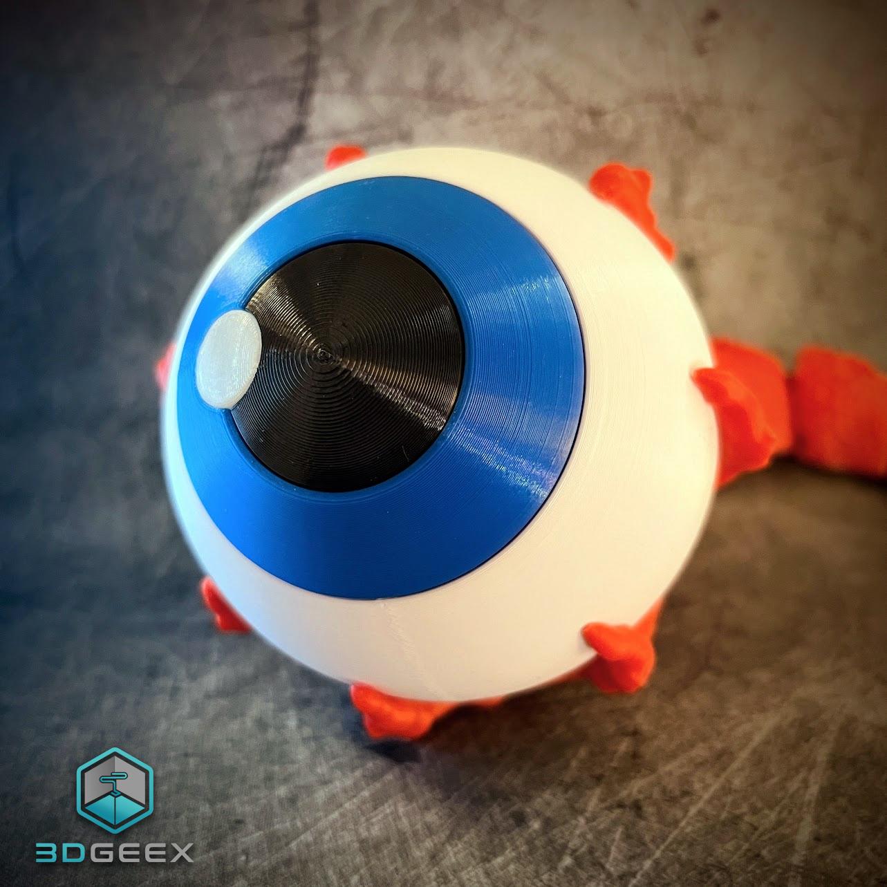 Ripped-Out Articulated Eyeballs 3d model