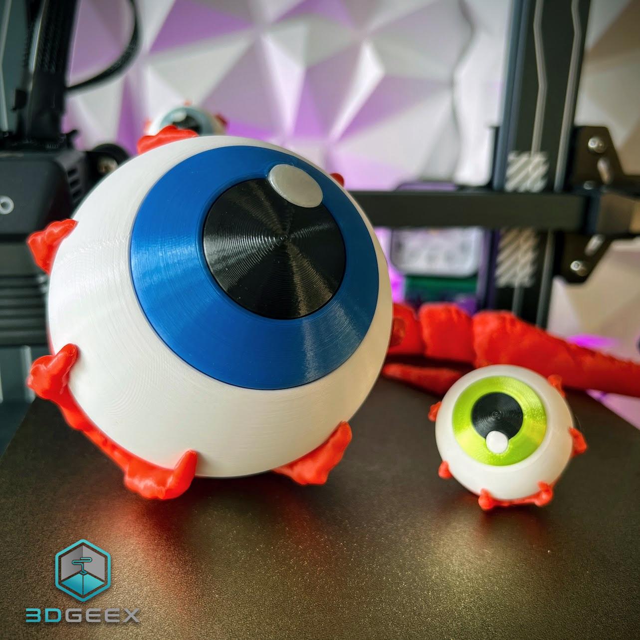 Ripped-Out Articulated Eyeballs 3d model