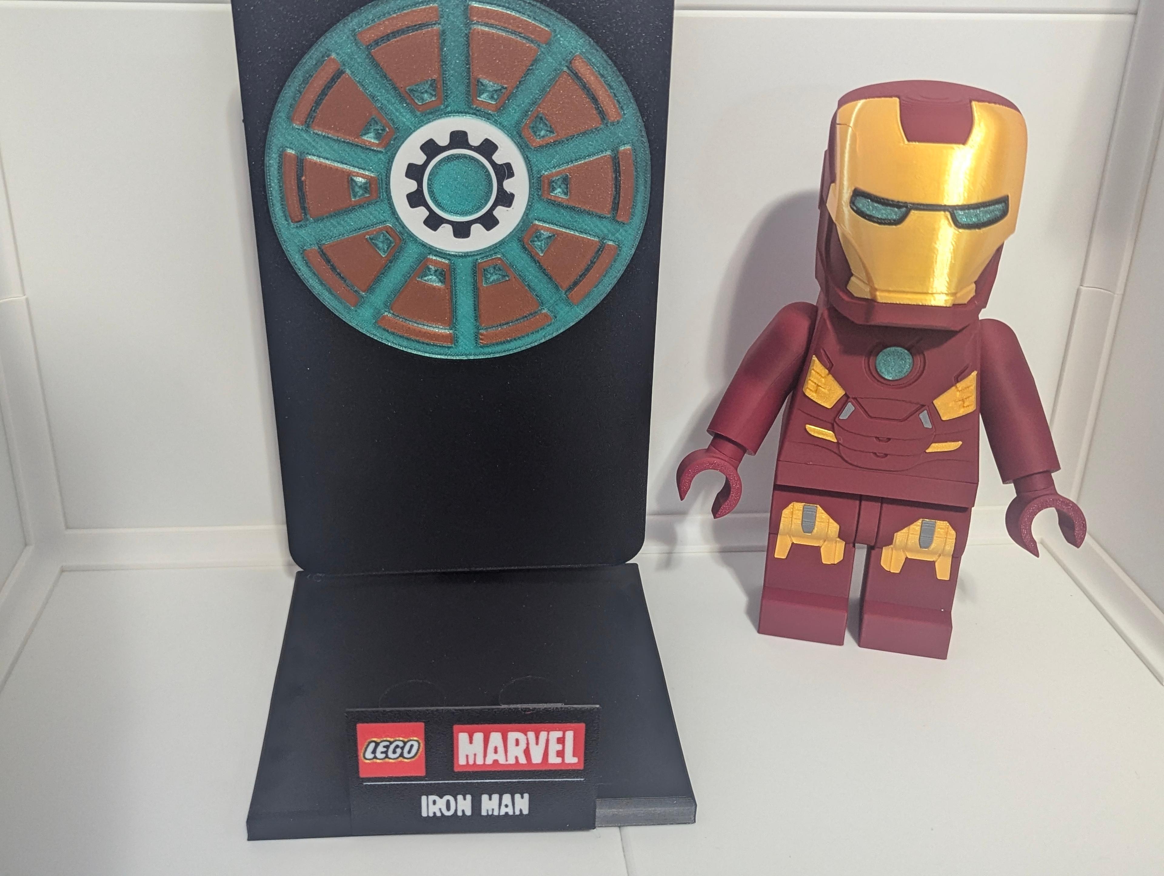 Iron Man Backer Plates 3d model