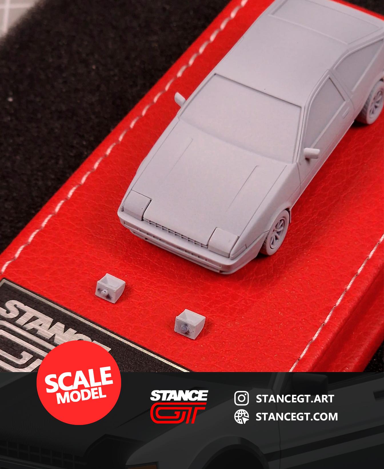 Toyota Corolla AE86 | SCALED 1/64 | Model kit car 3d model