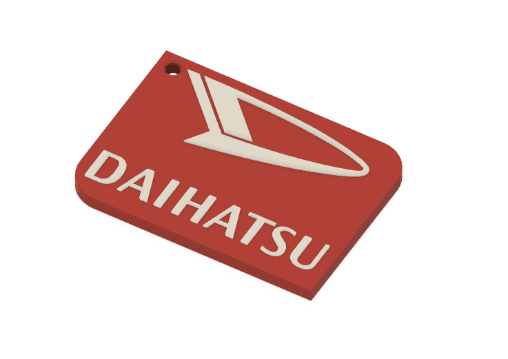 Keychain: Daihatsu I 3d model