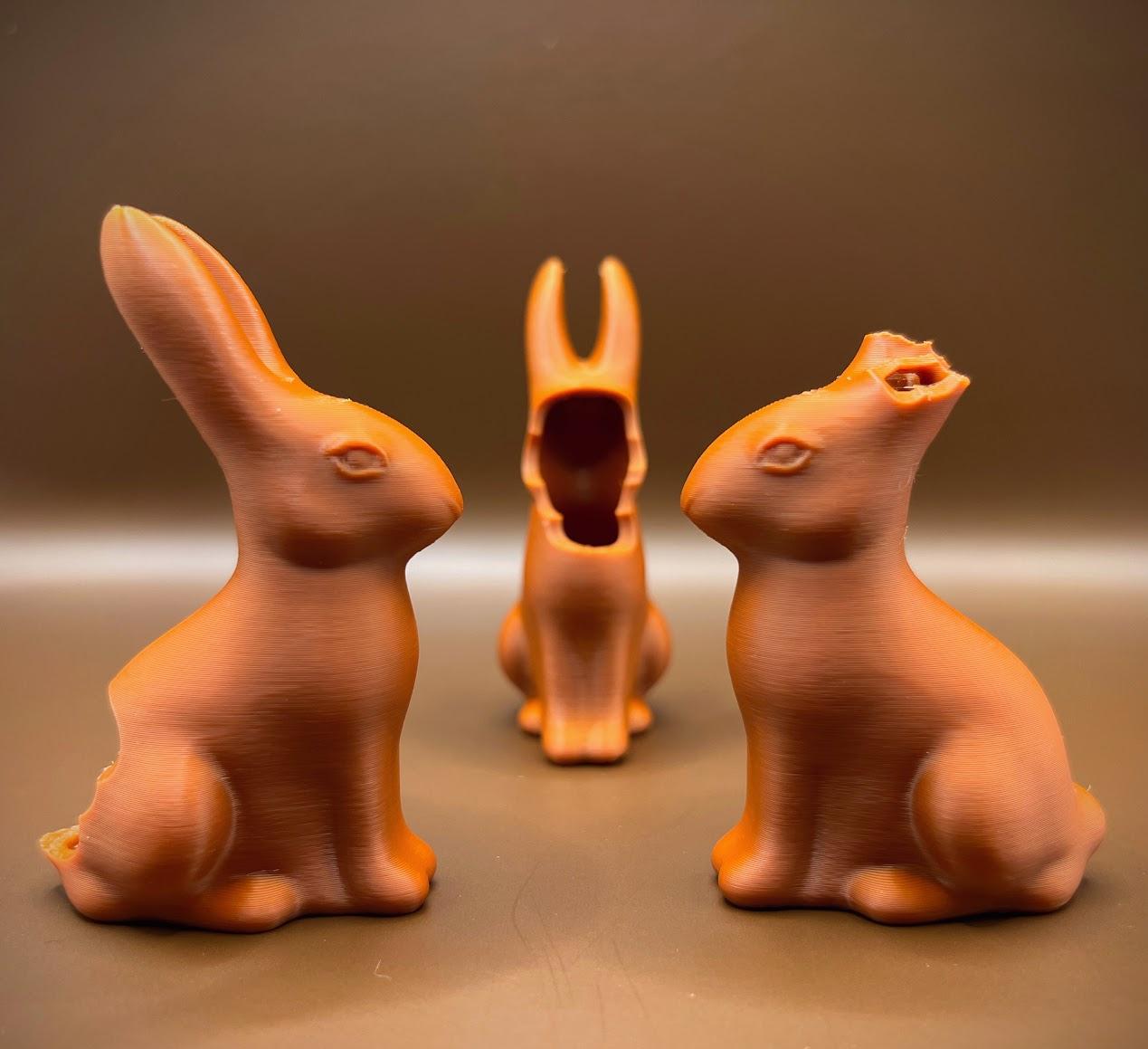 Chocolate Easter Bunnies 3d model