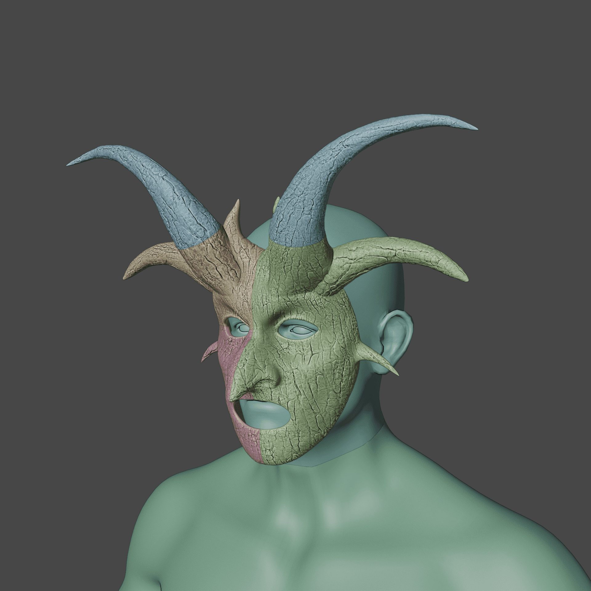 WHISPERING MASK BALDURS GATE 3 3d model