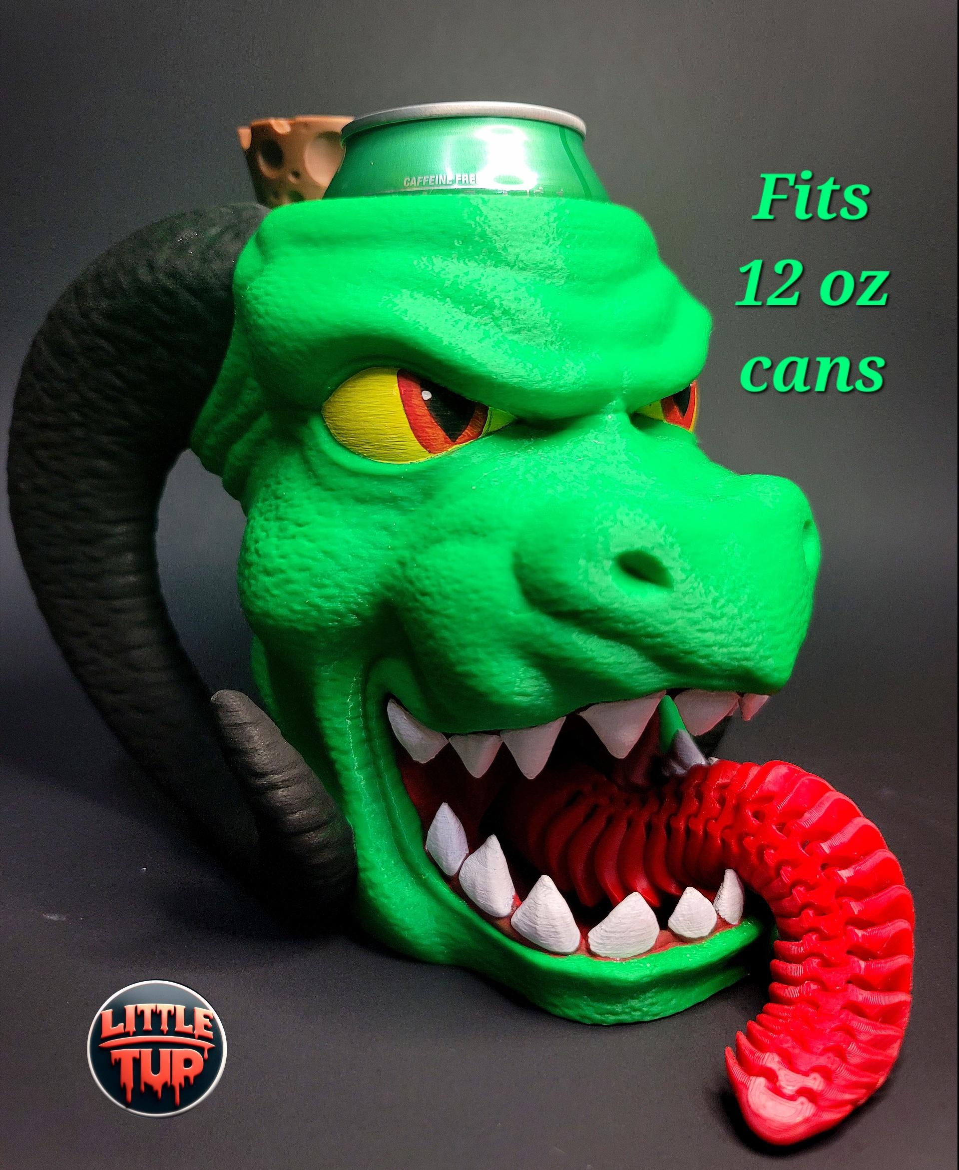 Dragon Dice Tower Can Cozy 12oz and 16oz 3d model