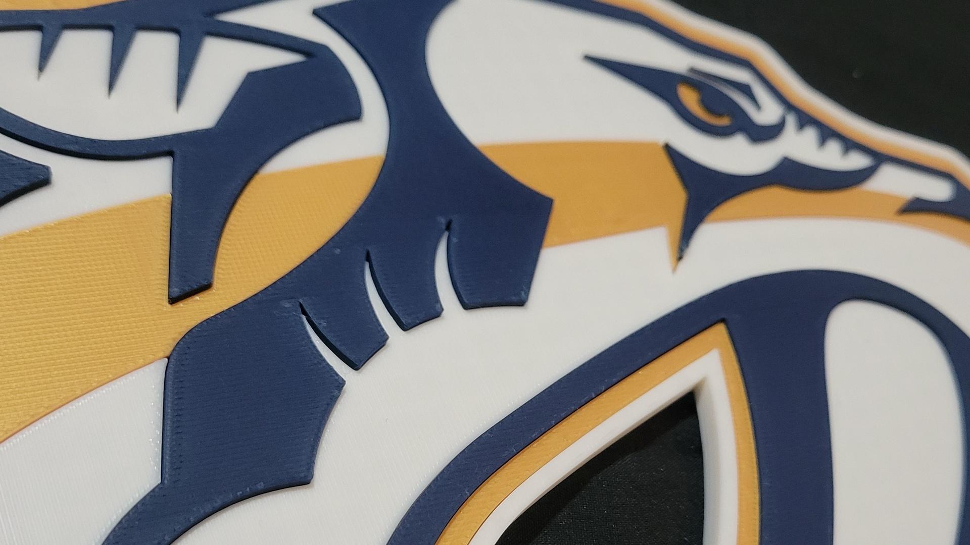 Nashville Predators 3d model