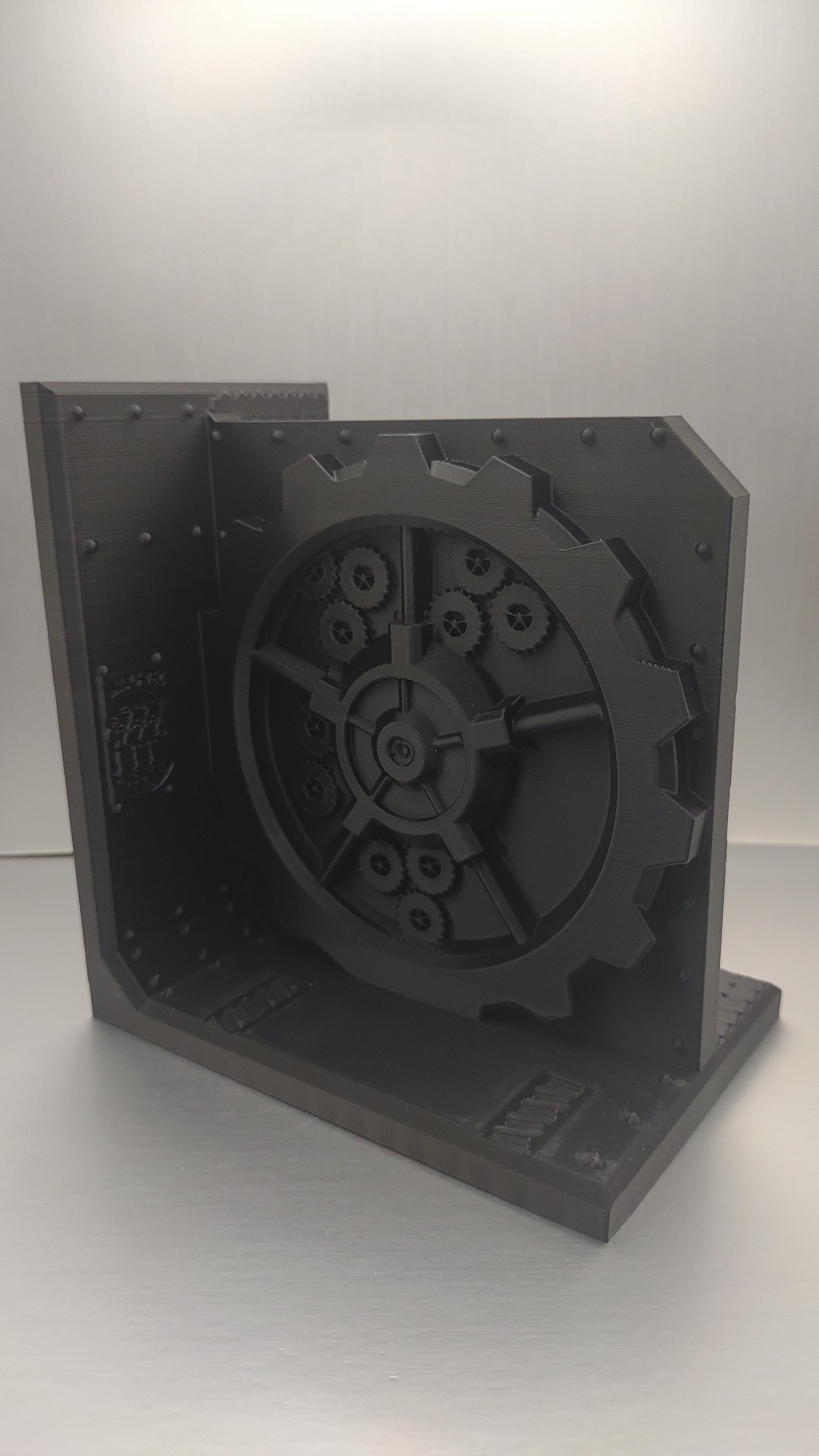 Fallout (themed) Bookend  3d model