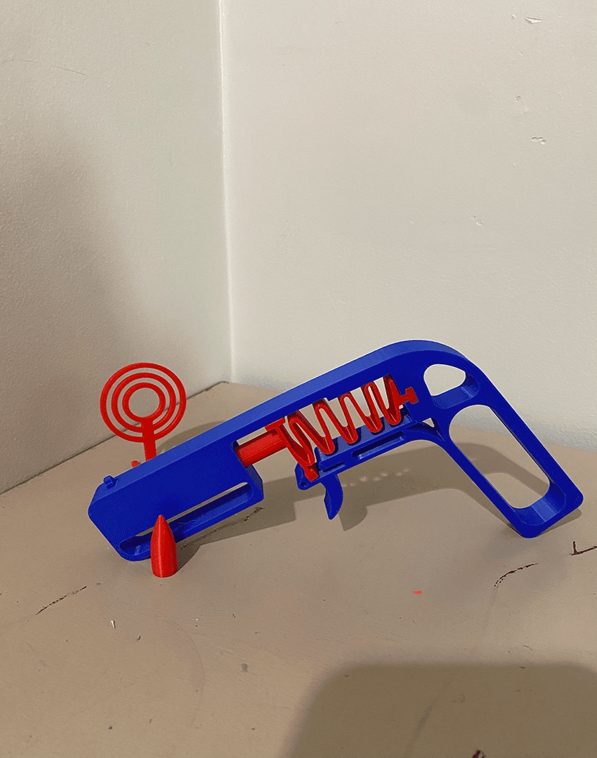 The Newest Toy Gun V.2 3d model