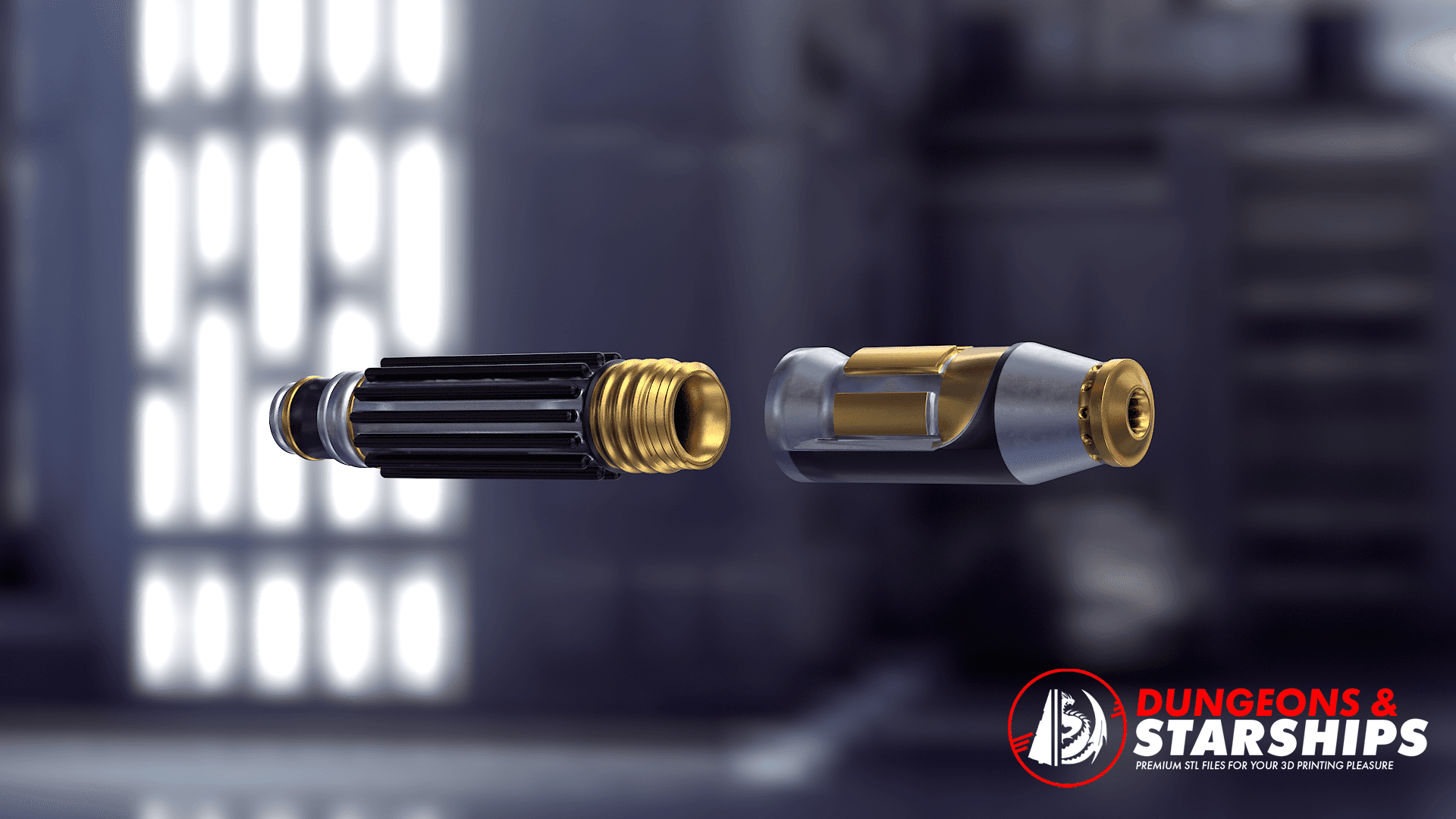 Mace Windu's Lightsaber 3d model