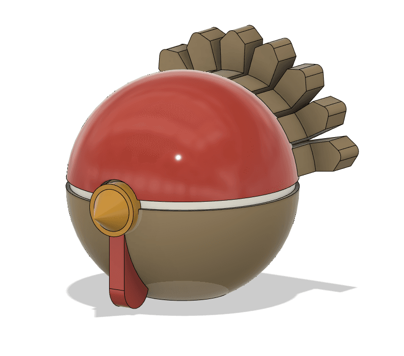 Pokemon Thanksgiving Turkey Ball 3d model