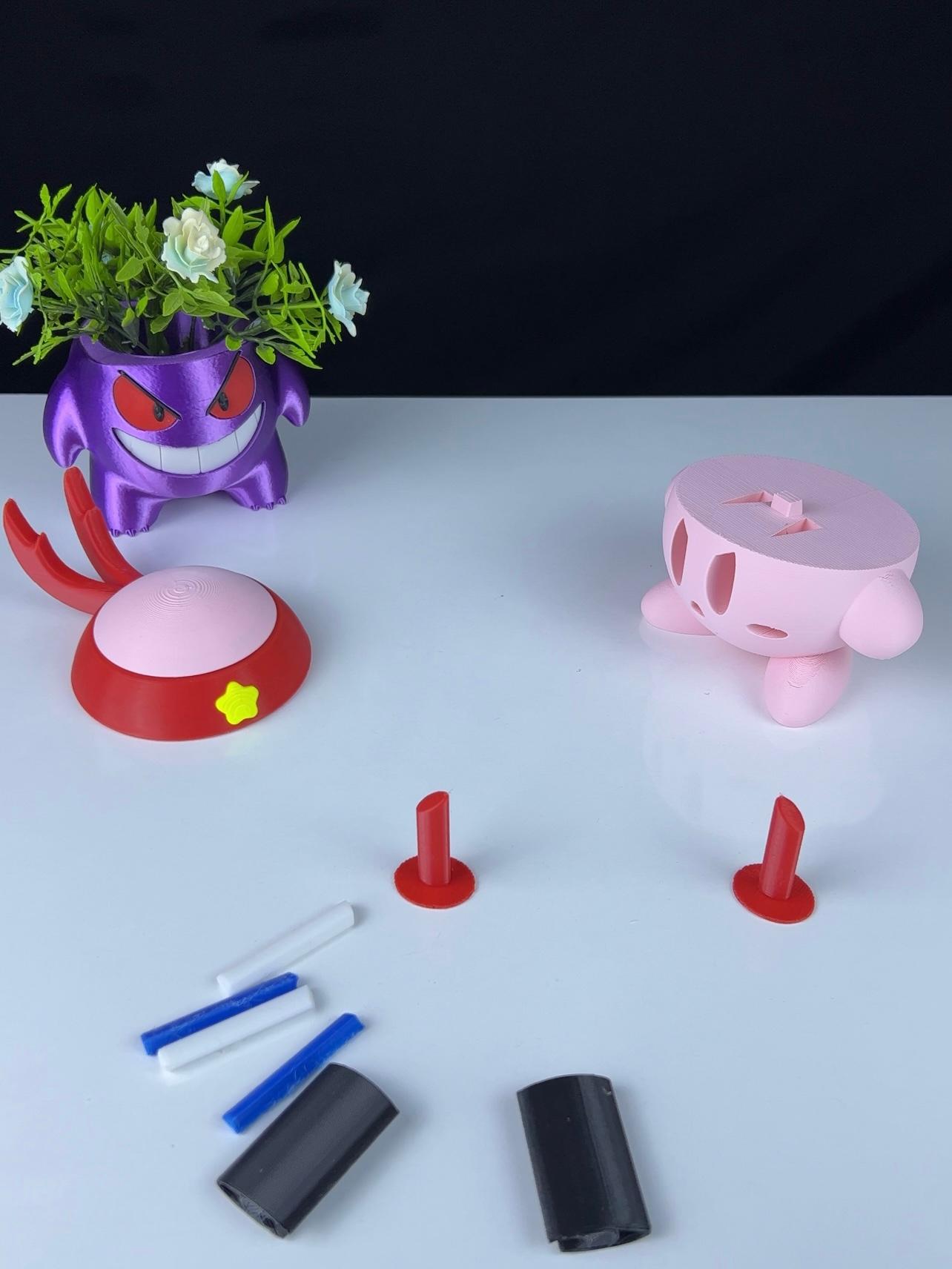 kirby fighter complete 3d model