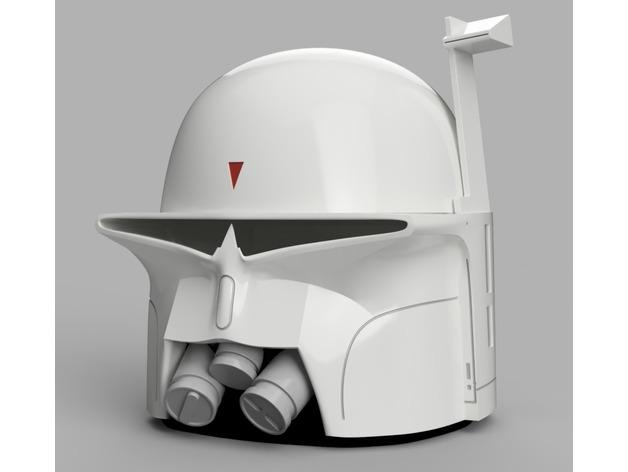 Boba Fett Concept Helmet (Star Wars) 3d model