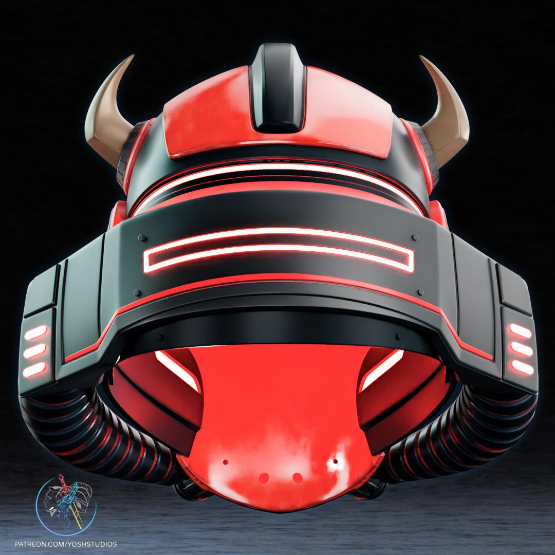Darth Maul Space Marine Helmet 3D Printer File STL 3d model