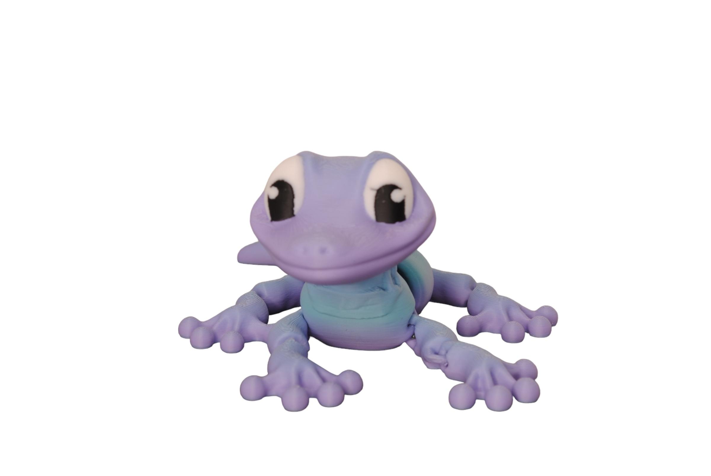 Flexi Gecko (No Supports) 3d model