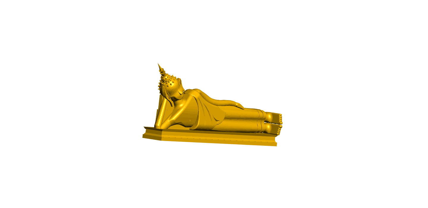 Reclining Buddha.STL 3d model