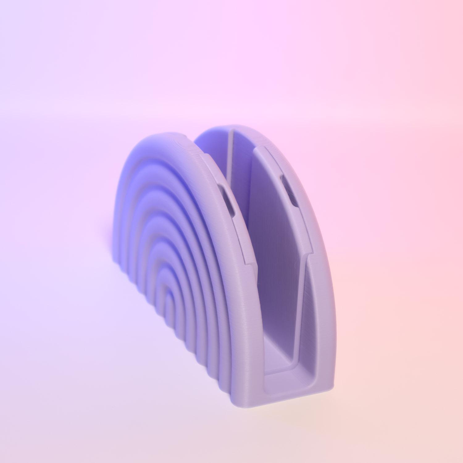 Rainbow Vertical Laptop Stand 3d model