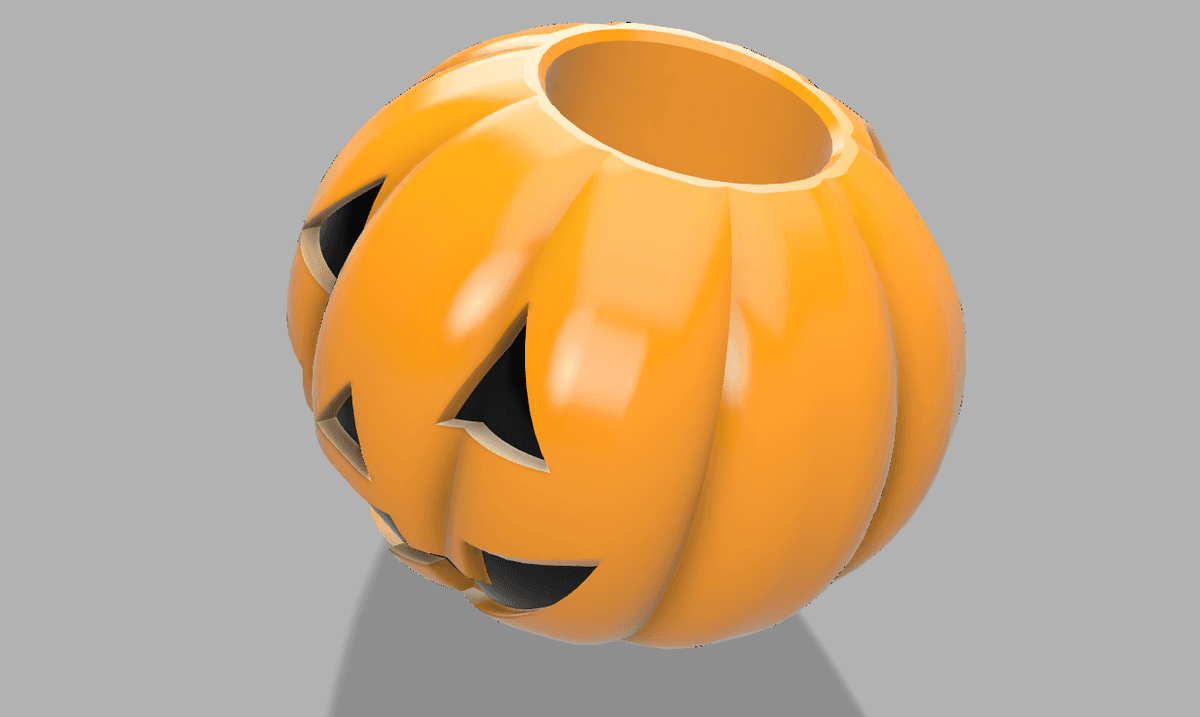 Stacked Jack-O-Lantern Straw Topper - 3D model by Noob3dPrinting on Thangs