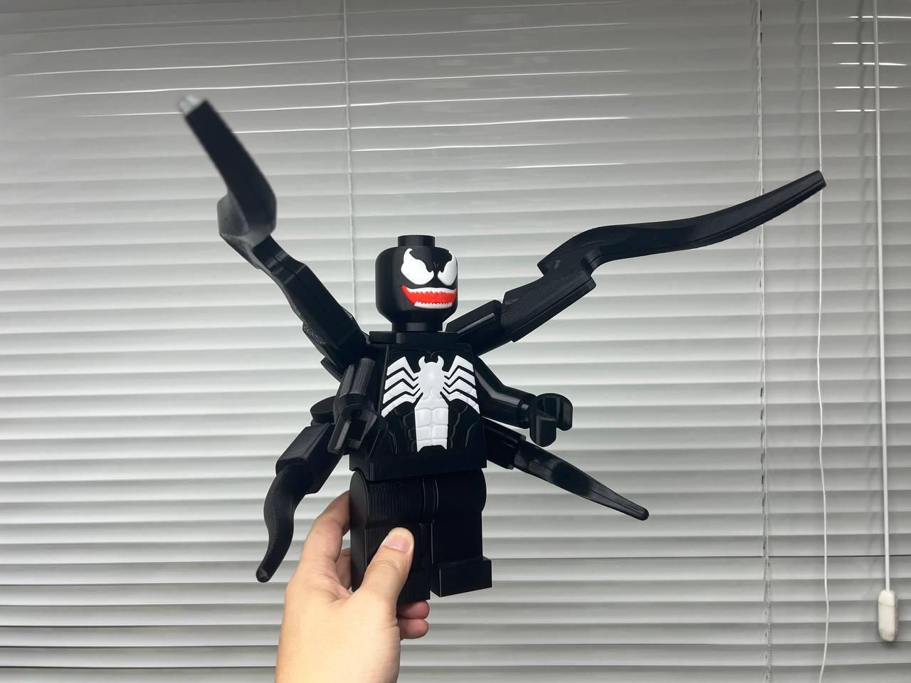 Back Appendages for Venom 6:1 LEGO 3d model