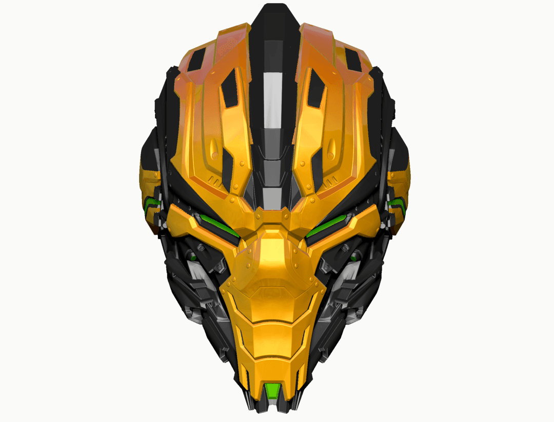 Cyrax Mask 3d model