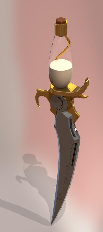 Dagger of Time (Prince of Persia) 3d model