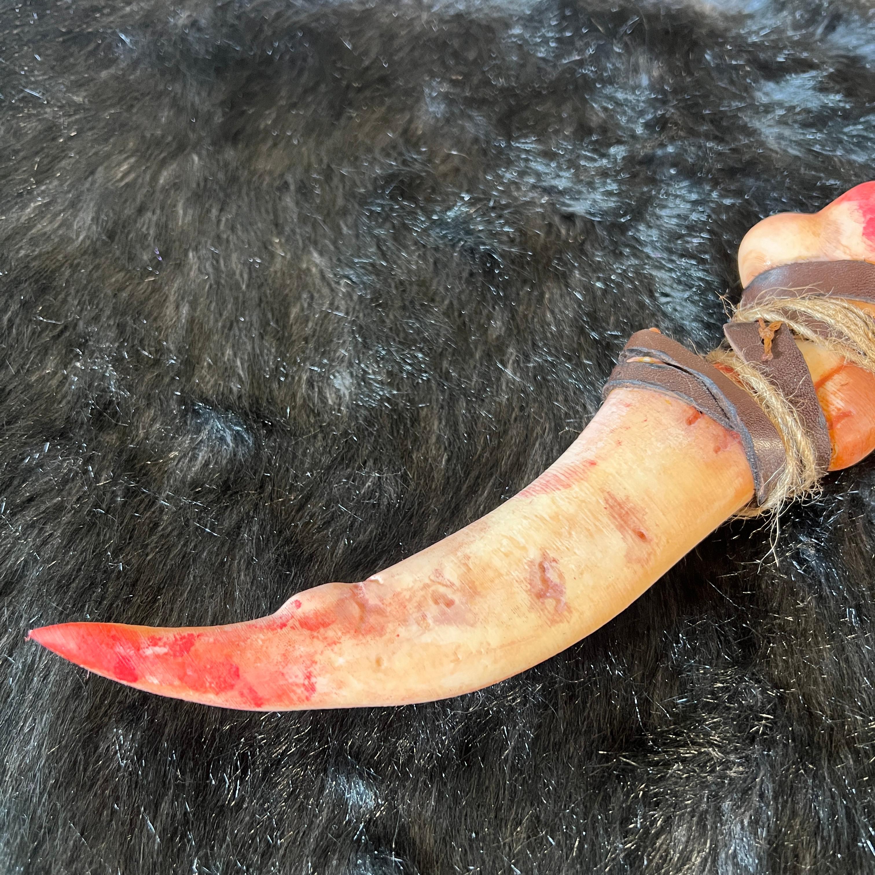 Tooth Dagger Replica: Inspired by Raised By Wolves Diablo 4 3d model