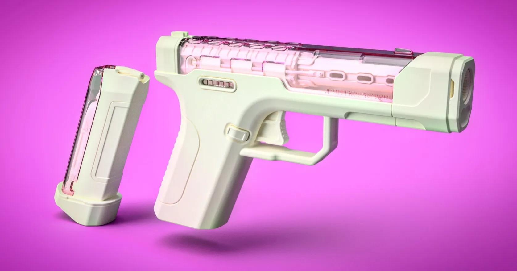 3dworkbench Cocept Rail Pistol 3d model