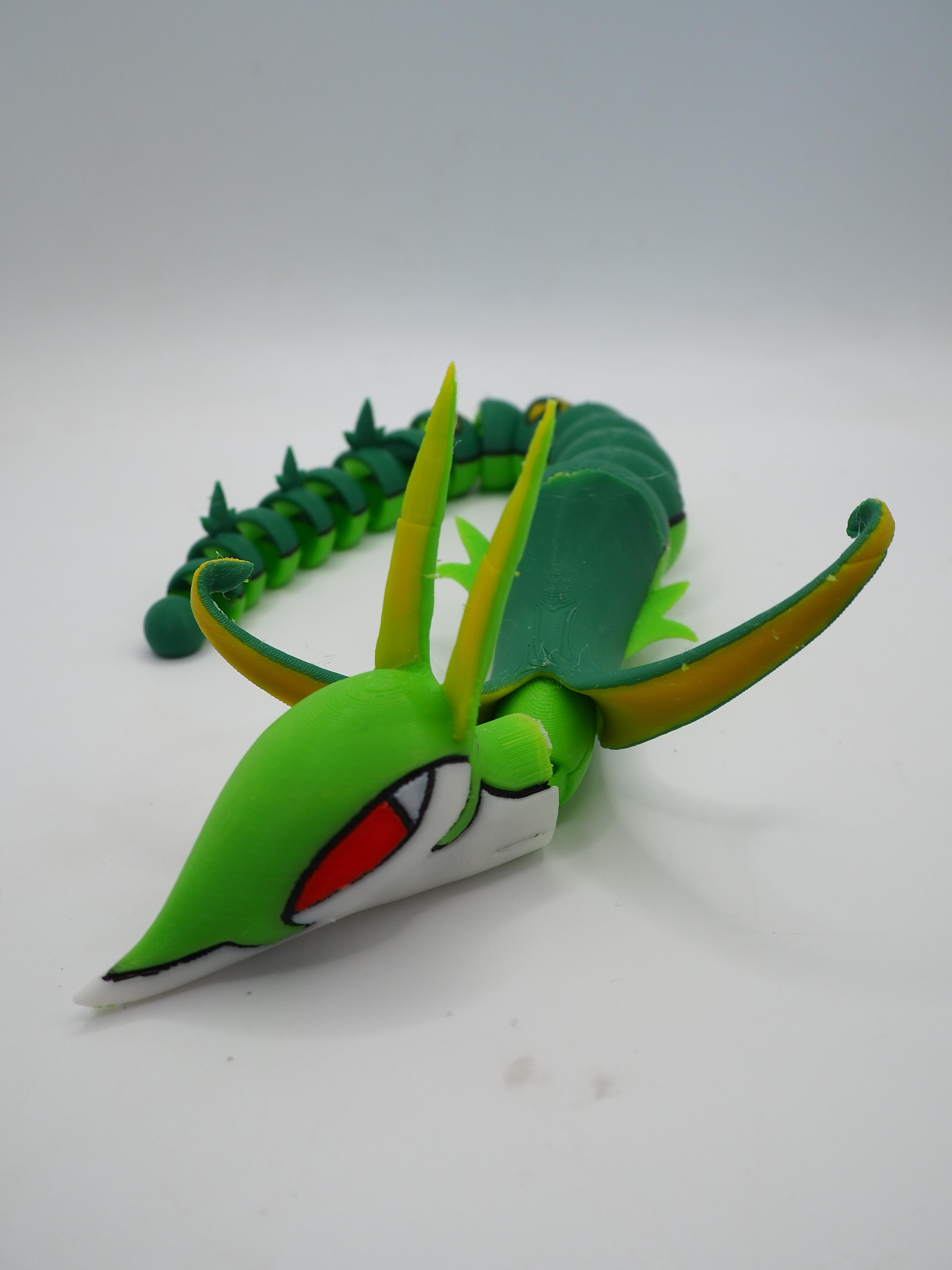 Articulated Pokémon Serperior 3d model