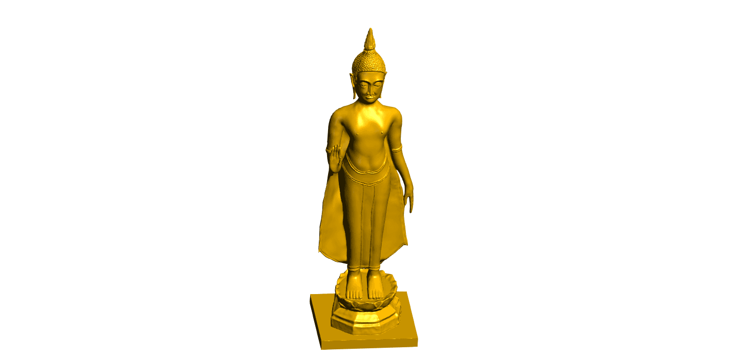 standing  buddha.stl 3d model