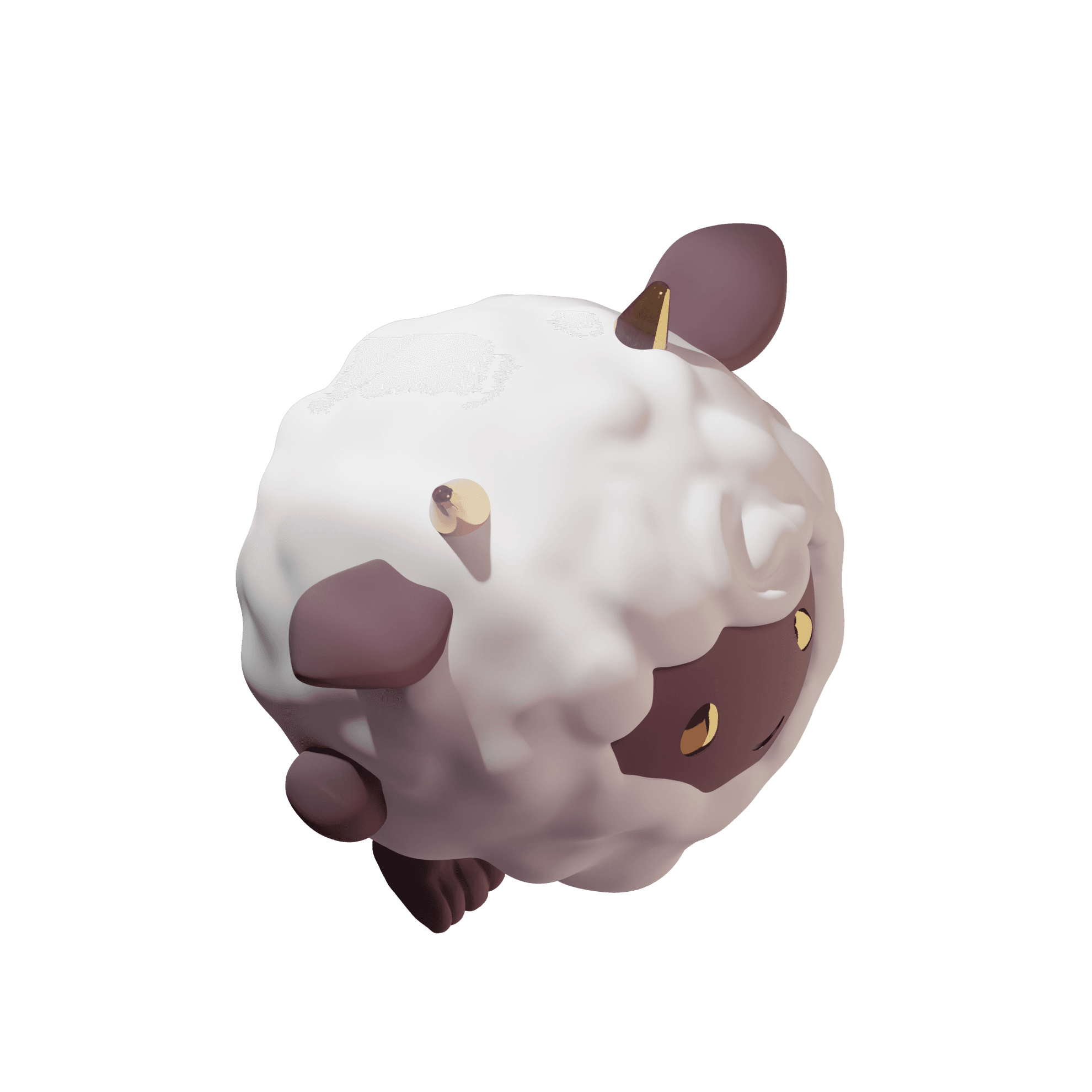 Lamball Pal World 3d model