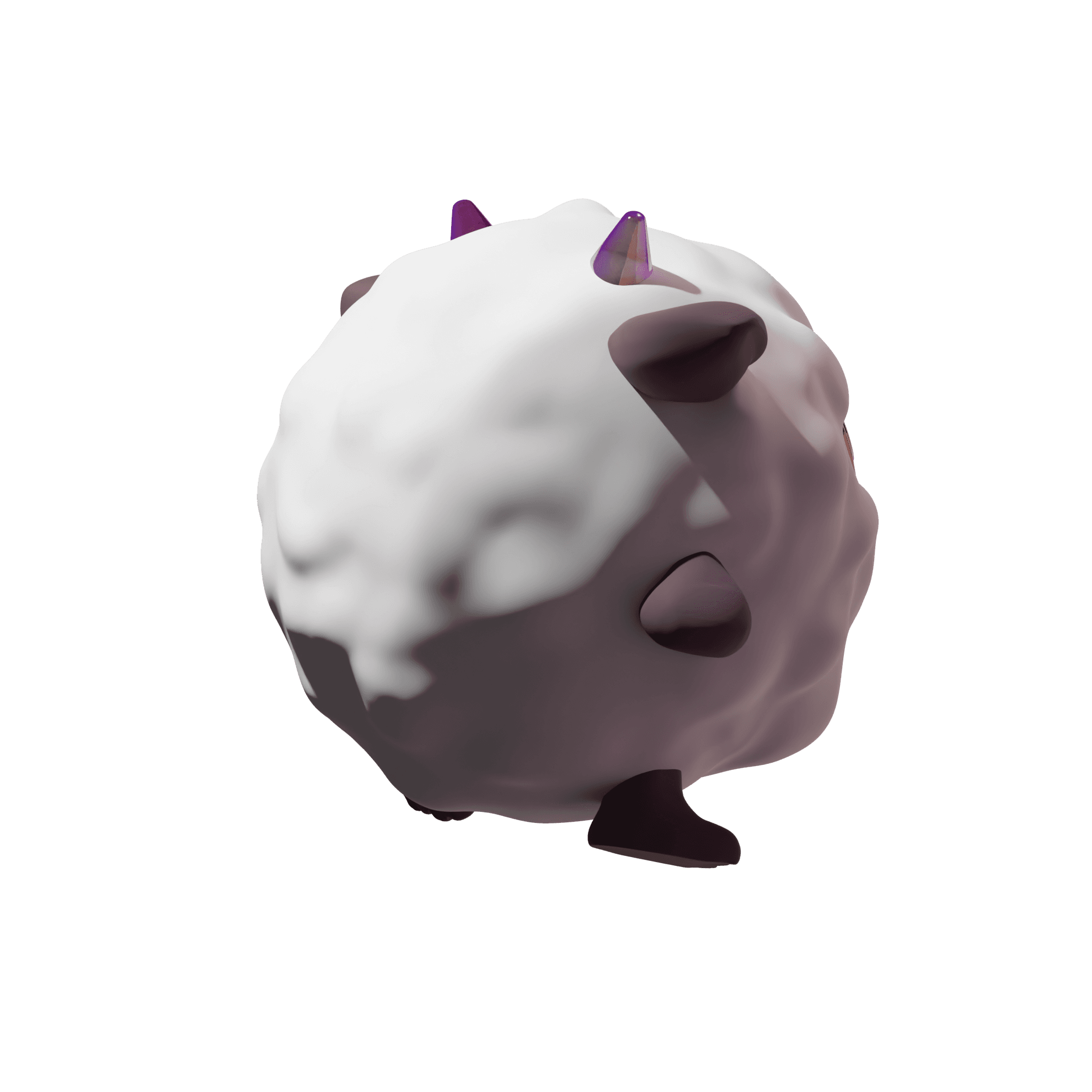 Lamball Pal World 3d model