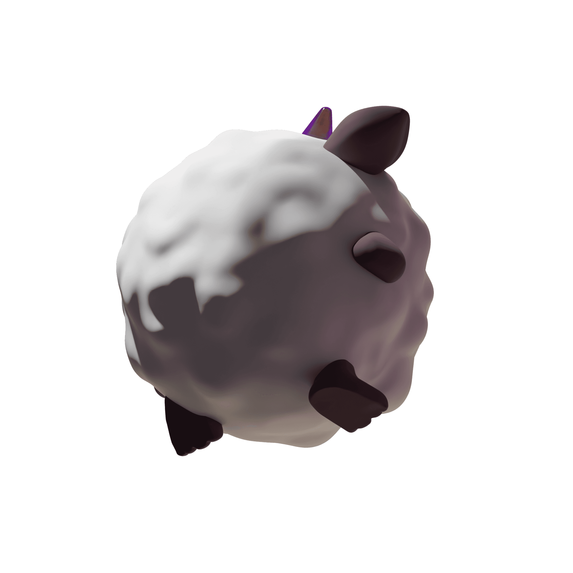 Lamball Pal World 3d model