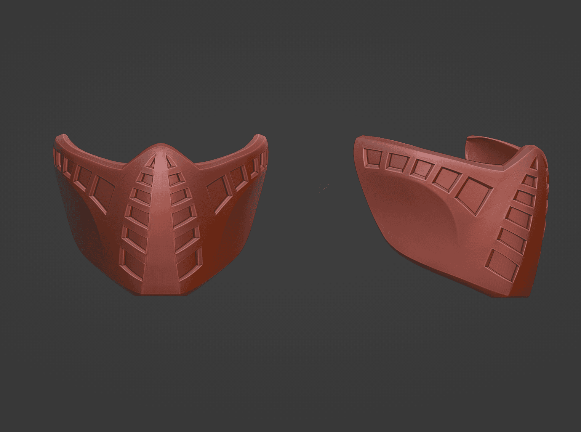 Frost MK1 Mask Alternate 1 3d model