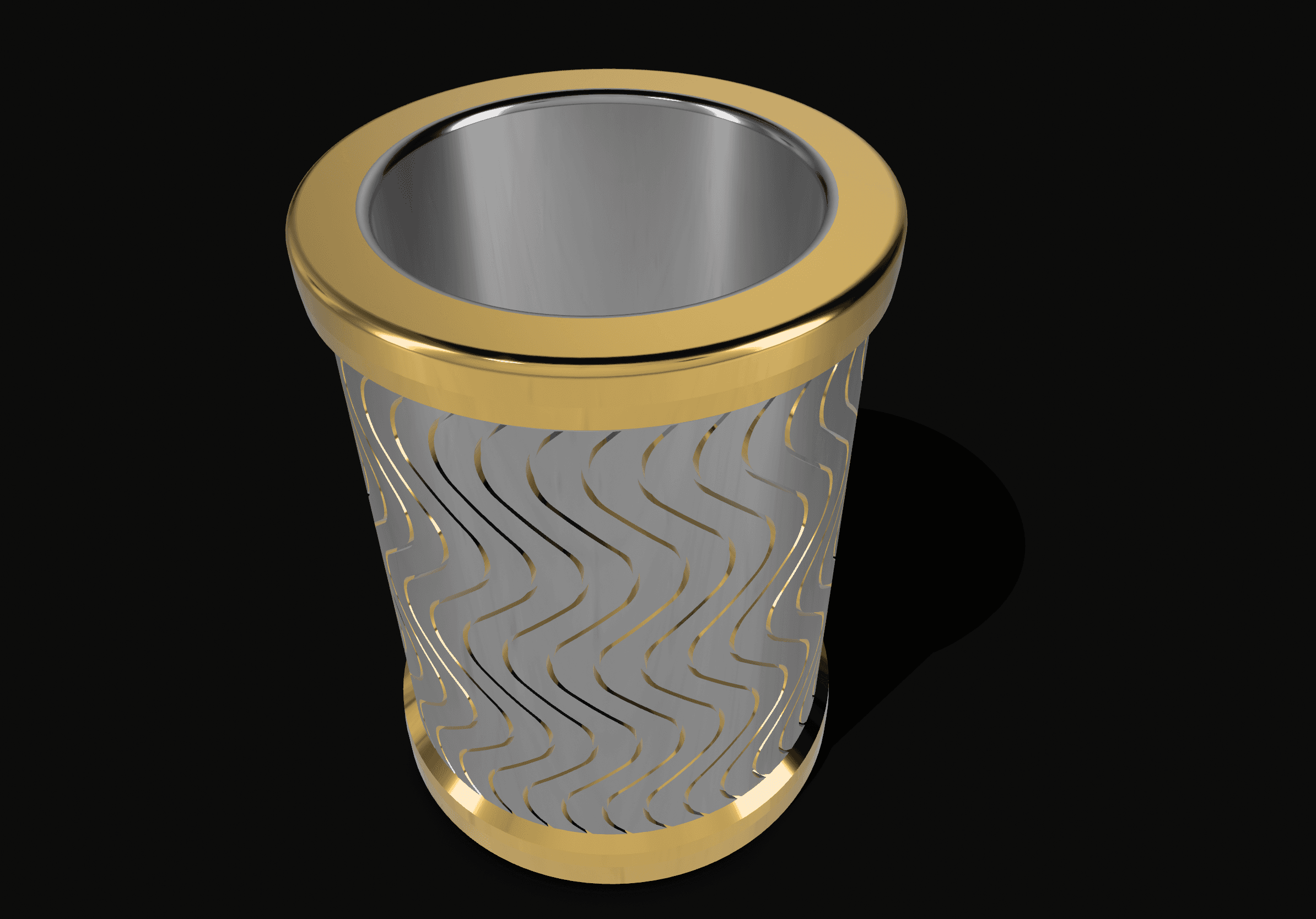 ripple Coozie.stl 3d model