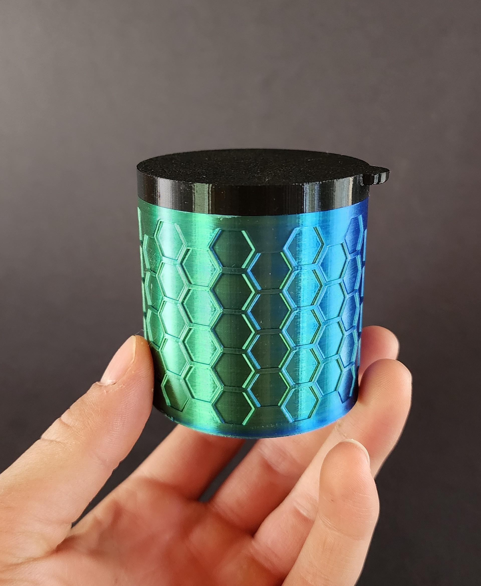 Storage Container With TPU Lid 3d model
