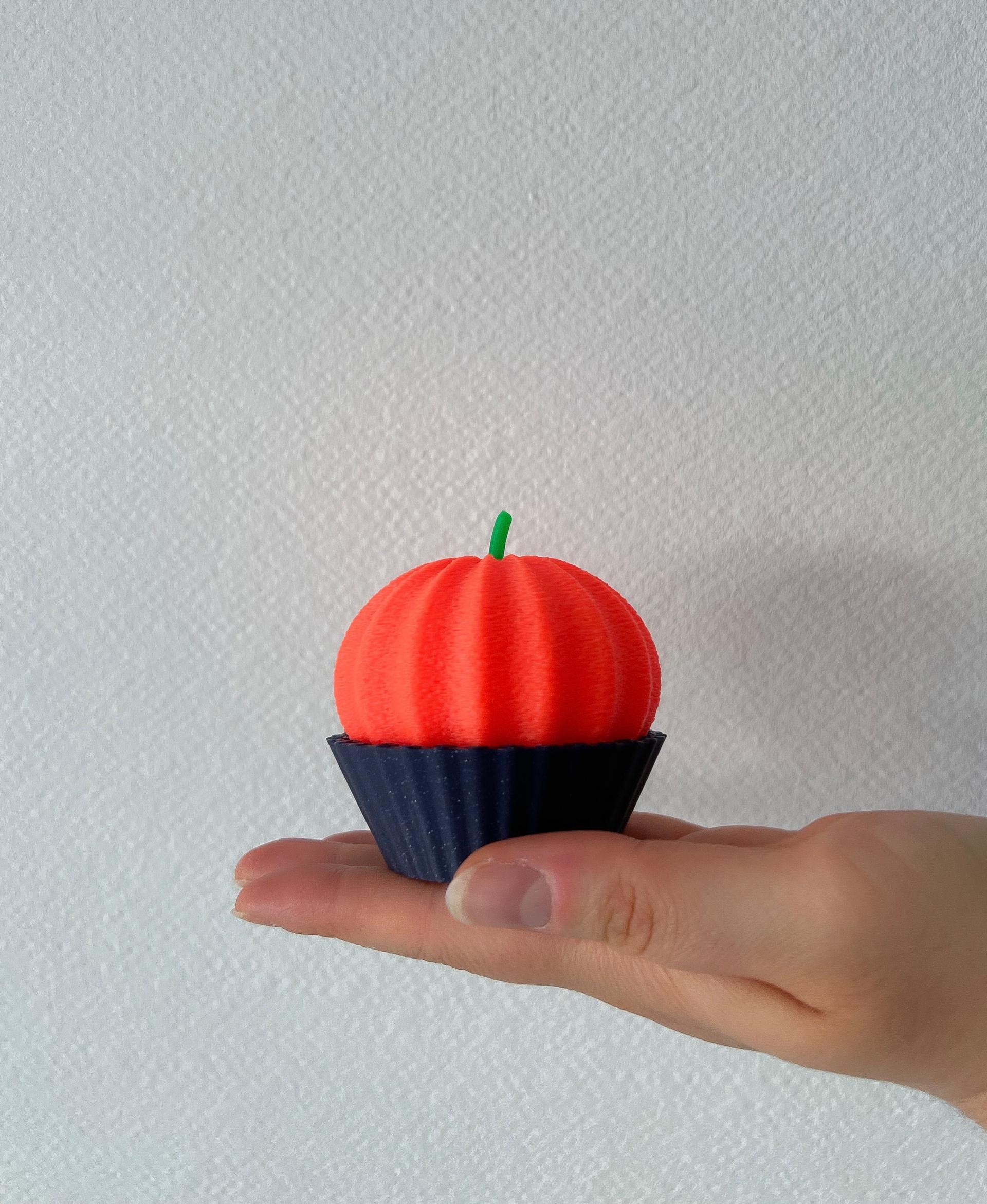 Pumpkin cupcake - Yummy cupcake pumpkin!
Fillamentum filament. - 3d model
