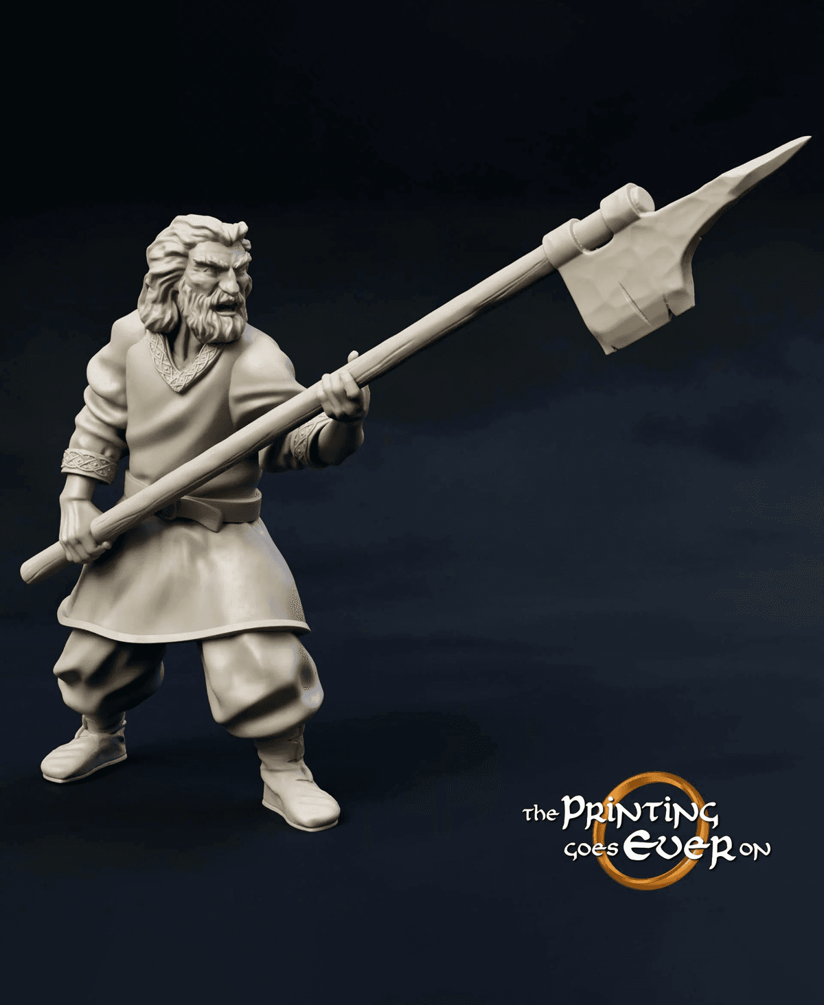 Wildlings Warband - Modular 3d model