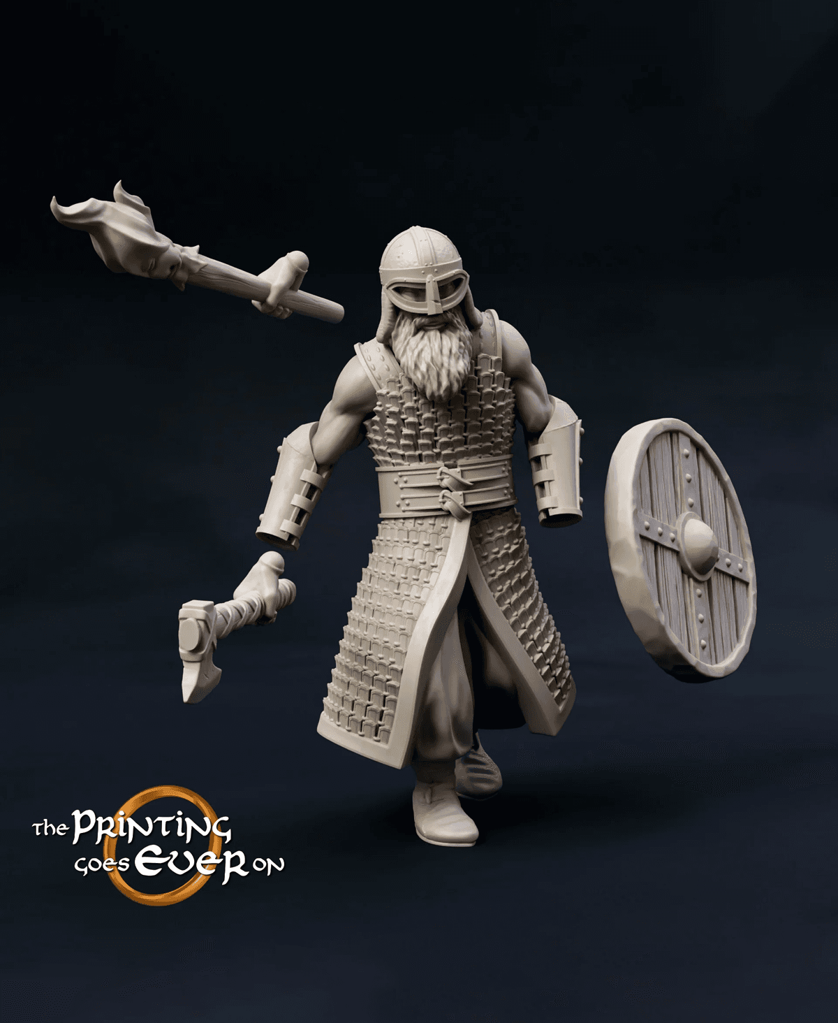 Wildlings Warband - Modular 3d model