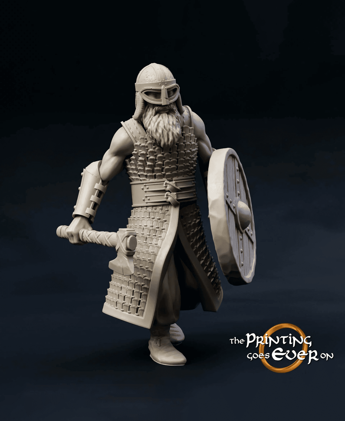 Wildlings Warband - Modular 3d model