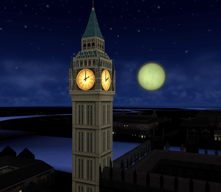 Neverland Clock Tower 3d model