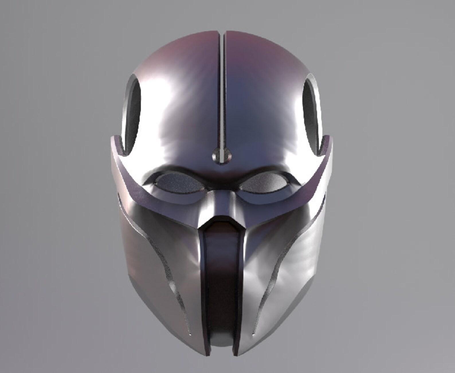 Noob Saibot robot sci fi death halloween Mask helmet 3d model