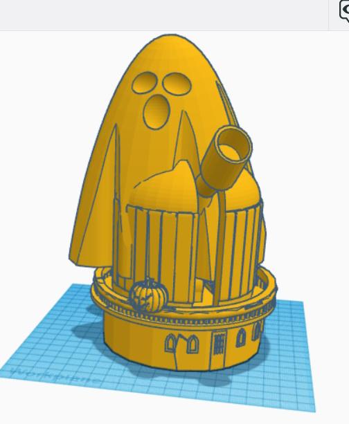 Haunted Funky Observatory 3d model
