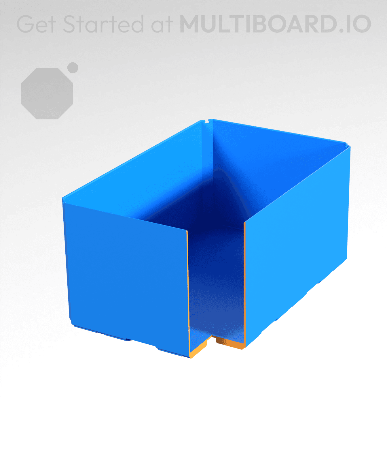 2x3x1.5 - Bin - Multibin Insert 3d model