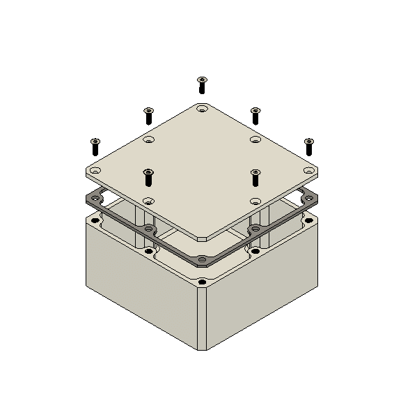 Rugged Box 100x100x45.stl 3d model