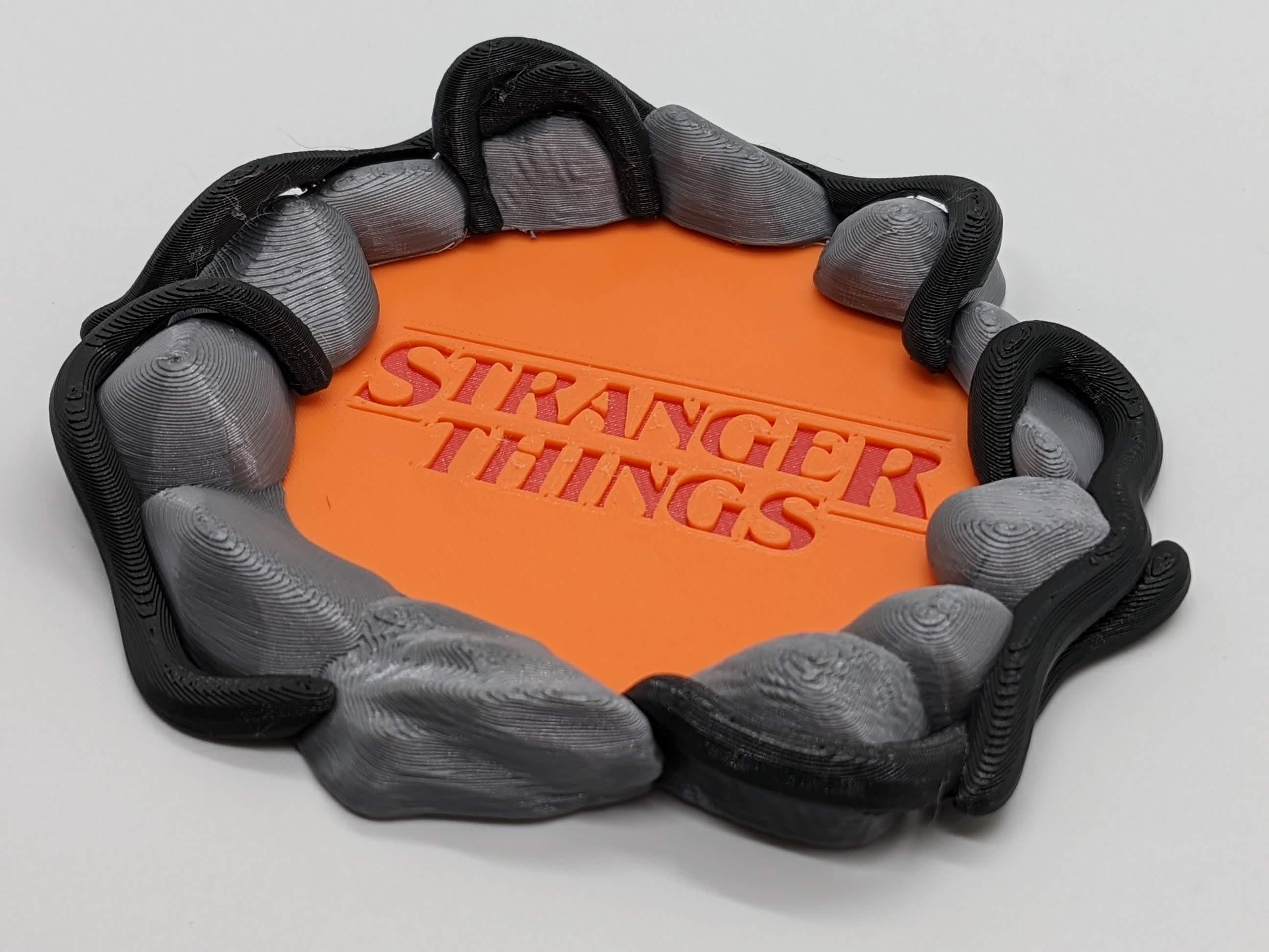 Stranger Things Watergate Coaster Multi Color (Not MMU) 3d model